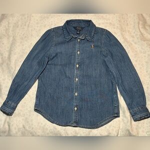 Polo by Ralph Lauren Blue Denim Shirt